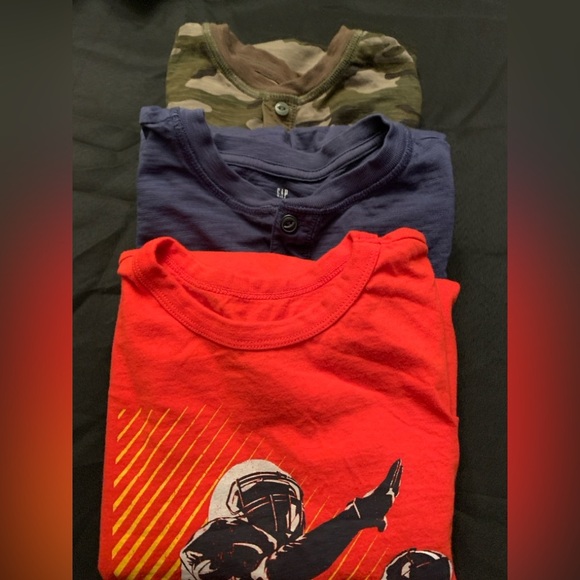 NWOT Gap XXL Boys long sleeve shirts. Set of 3 shirts. - Picture 2 of 9